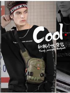 CITY STYLE - Tas Tracker Tas Paha Pria Tas Pinggang Tas Selempang Travelling Santai 41400 3in1 Poly 3in1 Polyster Full print Waterproof - best seller paling murah