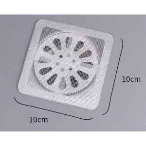 Set 10 Miếng Dán Lọc Rác Cống Thoát Nước Sử Dụng Một Lần Siêu Bền 10x10 cm