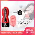 JIUAI Male Masturbator Sex Toys for Men Use Sex Tools Aeroplane Feel Real Cup Sex Toy for Boy Alat Lelaki [Free Lubricant]. 