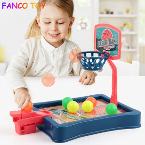 Childrens Mini 2 Player Game Mini Basketball Hoop Shooting Stand Toy Educational for Children Finger Basketball Shooting Family Game Toy