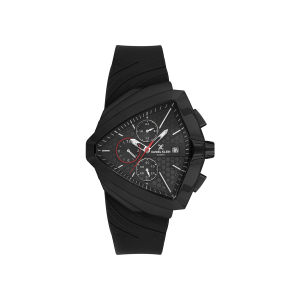 Daniel Klein Men Analog Black Silicone Watch DK.1.13860
