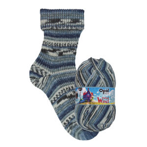 100g Opal 4ply Sock Yarn Wirbelwind Collection 75% Wool 25% Polyamide Space Dyed Colourful Yarn for Knitting&Crocheting2026