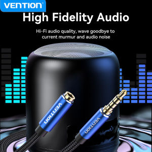 [COD]Vention 3.5mm Aux Extension Cable สายauxรถยนต์ 3.5mm Jack Male to Female Cable for iPhone Computer Headphone MP3 MP4 Player Extender Cord Aux