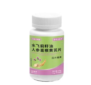 Astragalus Tablet Blood Pressure Support Candy with Artichoke Oil and Pueraria Mirifica Natural Herbal Supplement Combo Pack