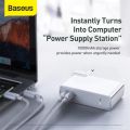 Củ sạc nhanh kiêm pin sạc dự phòng 45W Baseus GaN Power Station 2in1 10000mAh. 
