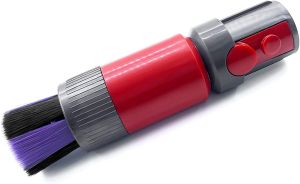 Traceless Scratch-Free Dusting Brush Compatible with V7 V8 V10 V11 V12 V15 Gen5 detect and Gen5 outsize Vacuum Cleaners Features handy self-cleaning soft bristles Soft Bristle Dust Brush