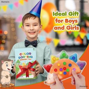 [COD] Homein Color Sorting Sensory Toys For Toddlers 3-5 Preschool Learning Activities Travel Toy Montessori Autism Quiet Fidget Toys