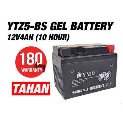 YTZ5S-BS YTZ5 BATERI MOTORSIKAL BATTERY FOR EX5 EX5 DREAM LC135 Y15ZR EGOS WAVE 125 DASH LC