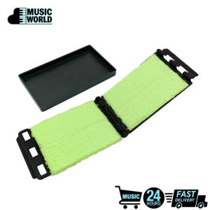 Guitar String Maintenance Care Anti-Rust Scrub Fingerboard 360° Cleaning Brush Tool rust remover for metal Instrument Universal Scrubbing Cloth Guitar Accessories