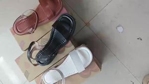 [Free Shipping] Retro Simple Single-Strap Roman Sandals For Women 2026 Summer New Flat Beach Open-Toe Large Size 35-42 Sandals