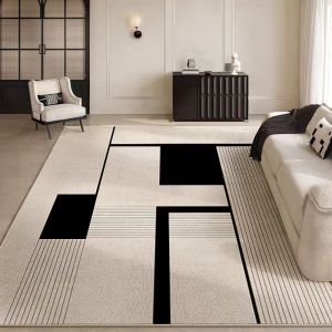 Minimalist modern living room coffee table carpet home non-slip and wear-resistant large-sized rug bedroom bedside atmospheric rug