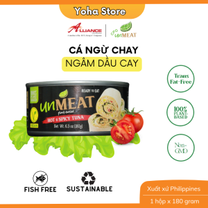 Chay Cá Ngừ Chay Xắt Lát Ngâm 180g - Nhập Khẩu Từ Philippines