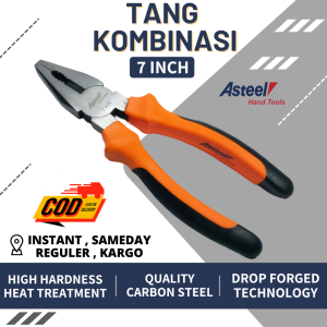 Tang Kombinasi 7 Inch Pliers Tang Jepit Potong Kabel Kawat Listrik Serbaguna