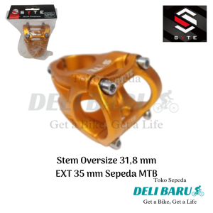 SYTE Stem dudukan stang 318 mm oversize sepeda MTB ext 35 mm