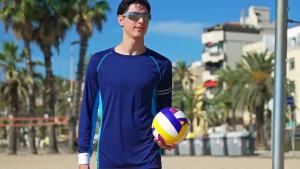 Anfilia Mens UPF 50+ Long Sleeve Rash Vest Quick Dry Rash Guards Surfing Swim Shirt2026