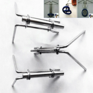 Upgrade Seal Installation Tool Hydraulic Cylinder Piston Rod Seal U-Cup Installation Tool Kit Stainless Steel 3-Piece