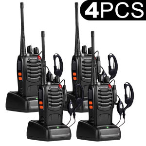 Baofeng 888S 5W walkie-talkie two-way radio walkie talkie BF-888S walkie-talkie radio with headphones