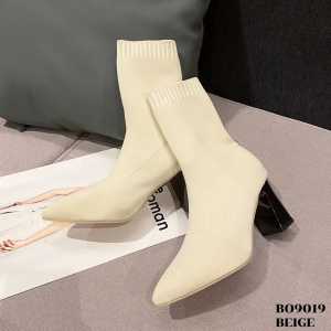 GW Sepatu Boots Wanita Heels Korea BO9019