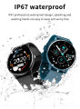 ZL02D Smart Watch for Man Women Waterproof Heart Rate Fitness Men's Sports Smartwatch for iOS Android. 