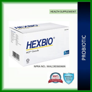 [100% AUTHENTIC]Hexbio Granule Probiotic 3g x 45 sachets (Exp 12/2026)
