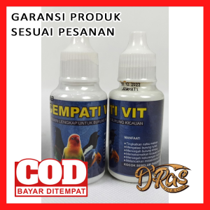 BISA COD!!! SEMPATI VIT VITAMIN PENGGACOR BURUNG LOVEBIRD KENARI MURAI KACER || BURUNG || RSTD