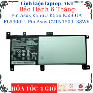 Pin laptop Asus K556U K556 K556UA FL5900U- Pin Asus C21N1509- 38Wh