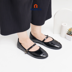 Riqueza SOYUN Sepatu Flatshoes Wanita Flat Shoes Balet Tali Gesper