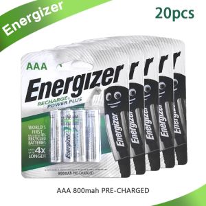 Energizer 4Pcs/Pack 1.2V 2000mah AA And 800mah AAA NI-MH Rechargeable Batteries