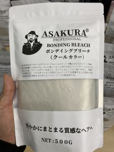 Bột Tẩy Tóc ASAKURA màu khóiTẩy 2 lần trắng Made in JAPAN 500g