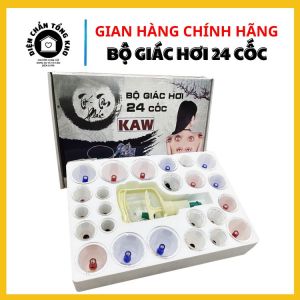 Bộ Giác Hơi Không Dùng Lửa 24 Cốc Chính Hãng