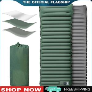 [BONDRE9]10cm Self-Inflating Sleeping Mat Waterproof Inflatable Sleeping Mat Lightweight Air Cushion for Hiking Trekking