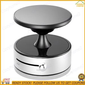[Cozyhome2] Double Sided Magnetic Vacuum Suction Cup Car Phone Stand 360  Rotatable Universal GPS Navigation Stand for Car Smooth Surfaces