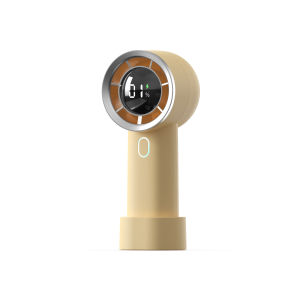 T60 Ultra High Speed Mini Handheld Fan USB Rechargeable 100 Gear Portable Electric Fan with Wind Nozzle Adjustable