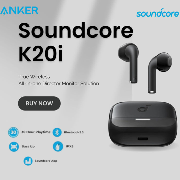 Anker True Wireless Earbuds Soundcore K20i TWS Earphone Lazada Indonesia