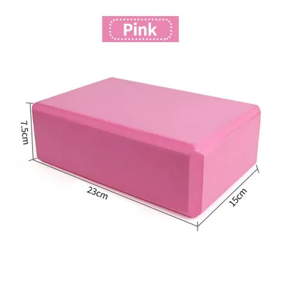 【🇲🇾Stock 】Gym Workout Yoga Block High Density Foam Yoga Brick Training Body Shaping Fitness Equipment Rectangular EVA Foam 瑜伽砖