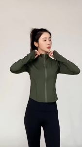 Outdoor Nude Feel Running Sportswear & Quick-Drying Yoga Coats