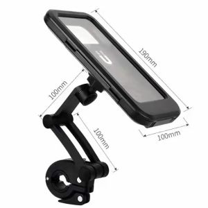 M3 Motorcycle Bike Phone Holder Waterproof Touch Screen Adjustable Cell Phone Cradles