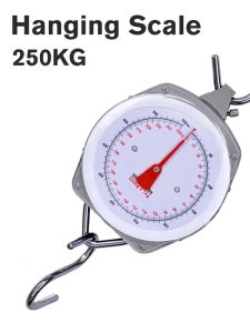 High-Quality Stainless Steel Hanging Scale 250KG Capacity for Kitchen & Dining