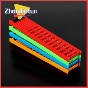 zhanjietun 1PC Fishing Rig Board Plastic Double Side Spring Hooks Storage Catch Holder