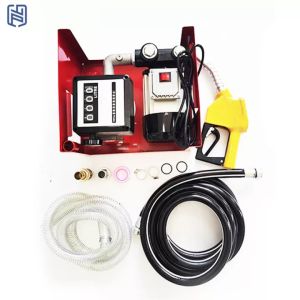 Fuel Dispenser 220V Mechanical Metering Assembly Refueling Machine Vehicle Mounted High Flow Diesel Oil Extraction Pump