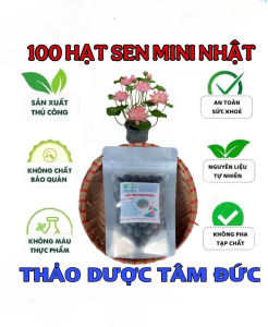 gói 100 hạt sen mini nhật bản giống mix 10 màu