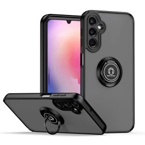 Casing For Samsung Galaxy A25 A15 4G 5G A05 A05S M34 M54 M14 A24 A34 A54 5G 2023 Phone Case Multifunctional Magnetic Ring Stand Protective Shell Matte Back Cover