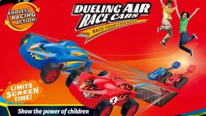 Rocket-Toy Car Launcher Air Powered Car for Racing and Jumping Toy Car Launcher and ramp