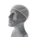 (1 Pack / 12 PCS ) Nylon Hairnet Elastic Lines Hair Net Hairnet (White). 