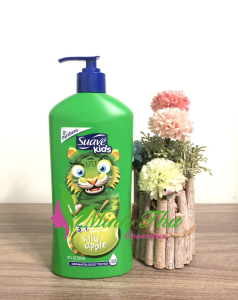 Sữa tắm gội xả cho bé Suave Kids 3in1 Mẫu Mới Chai Có Vòi 532ml