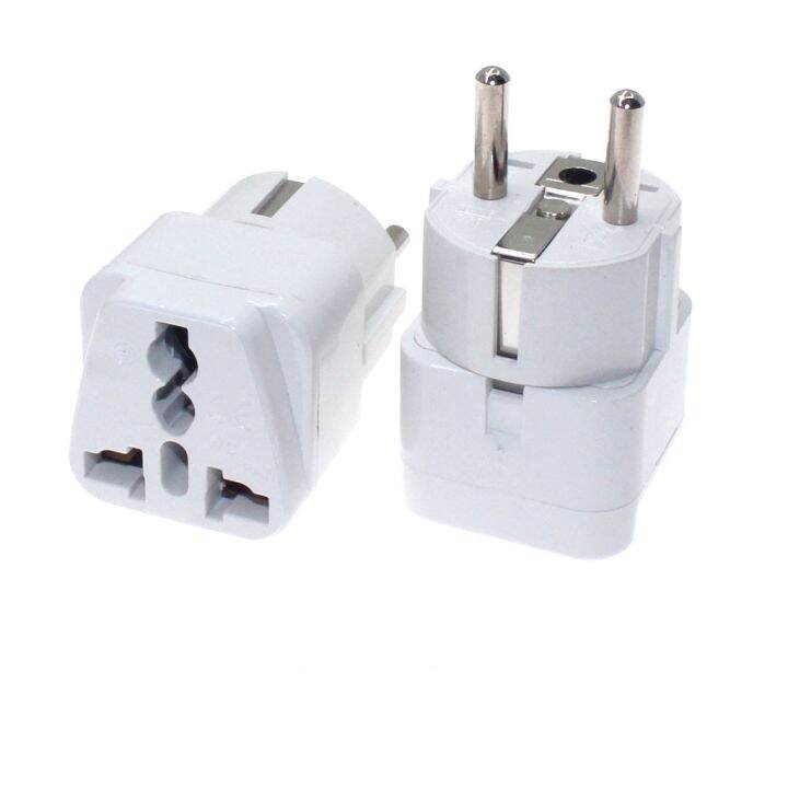 EU Germany Schuko Plug Travel Adapter, Univeral AU/US/UK/EU Socket To ...