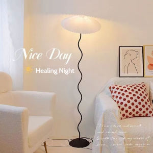LED Floor Lamp Simple And Creative Atmosphere Lamp Comfortable Living Room Bedroom Decoration Lamp
