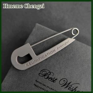 Hmeme Trendy Large Pins For Clothing Metal Safety Pins Jeans Dress Scarf Adjustable Pins Accessories