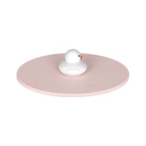 Cute Duck Silicone Cup Lid Cover With Hook | Dust Cover Coffee Glass Mug Lid Penutup Cawan Silikon 可爱鸭硅胶杯盖