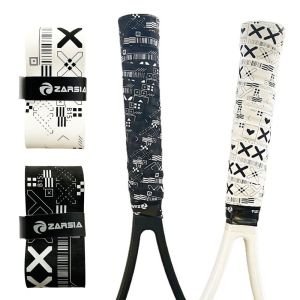 GORGE Matte Badminton Racket Overgrips Multicolor Sweat-Absorbing Grip Tape Durable Printed Handerbar Grips Tennis Rackets